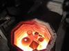 cuisson raku en cours